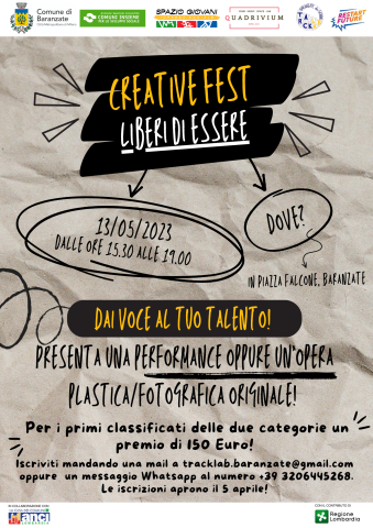 "Creative Fest - Liberi di essere"